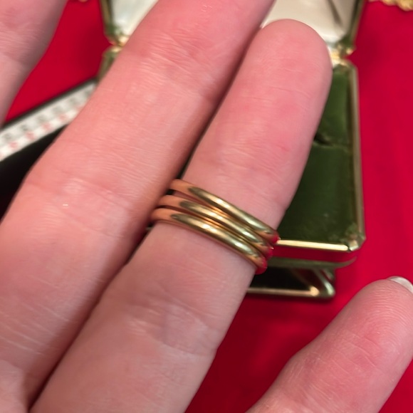 Vintage diamond wedding set - Picture 5 of 10